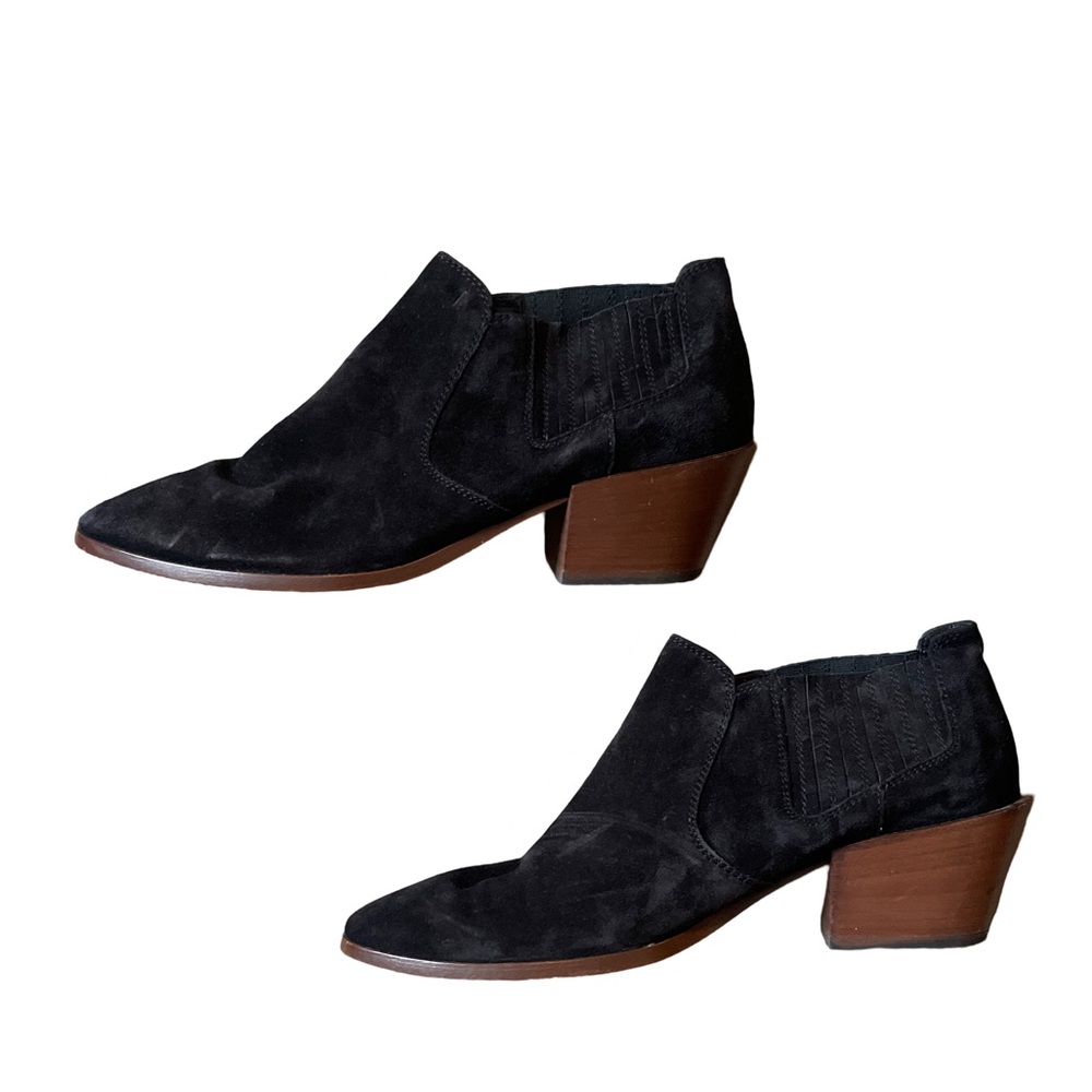 TOD’s Italian Suede Women's Black Ankle Boots